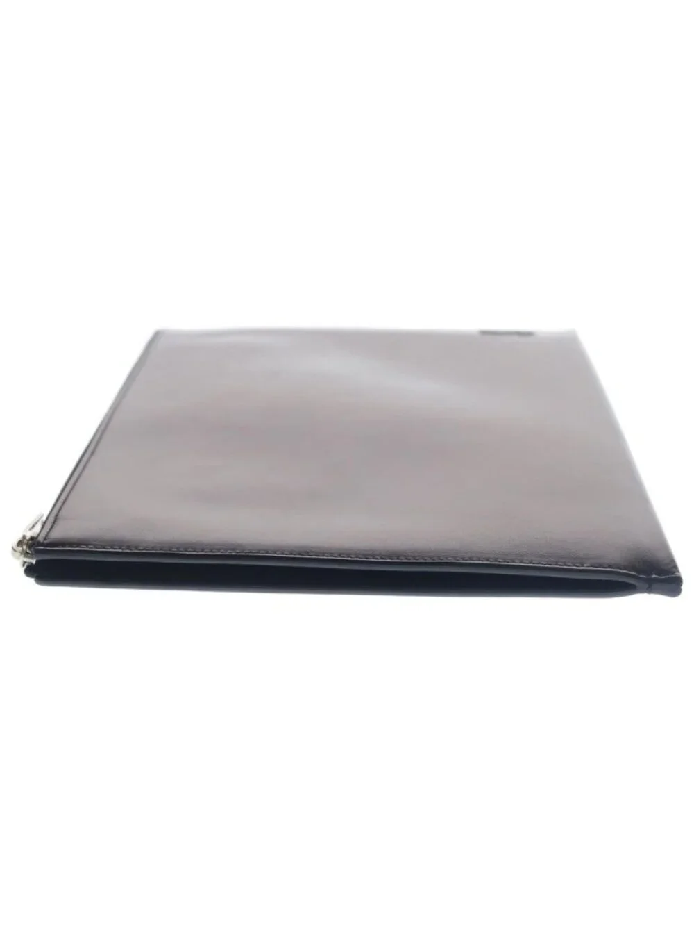 ★SOLD★ Saint Laurent Paris Leather Clutch Black - Picture 3 of 6